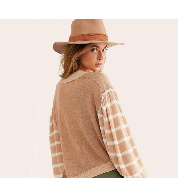 Free People Medium Neutrals Sweater - Picture 4 of 8